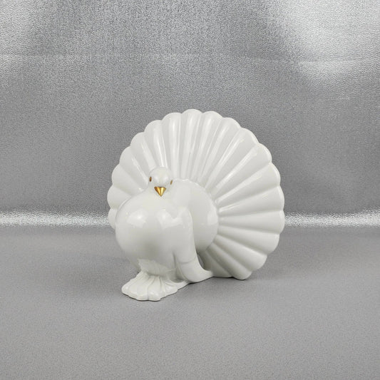 Porcelain Figurine "Dove" by Royal Dux Bohemia.
