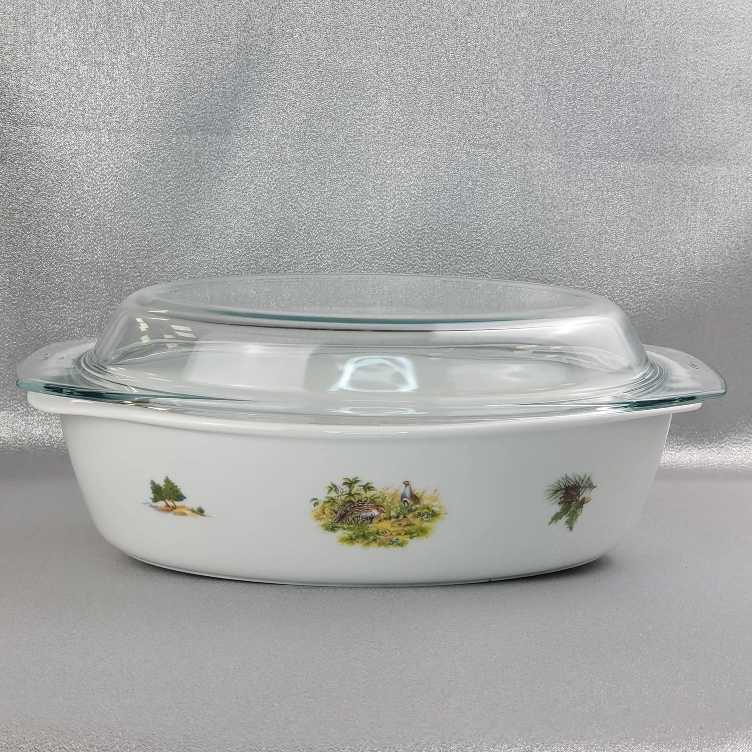 Oven-to-Table Porcelain Casserole Dish